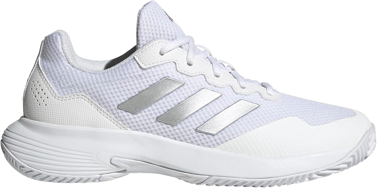 image:imageAdidas Womens Gamecourt 2 WSneakerWhiteSilver MetallicWhite