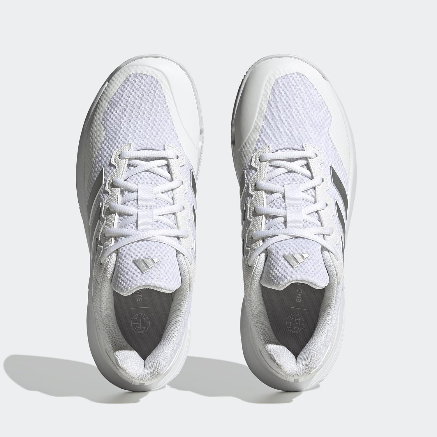 image:imageAdidas Womens Gamecourt 2 WSneakerWhiteSilver MetallicWhite