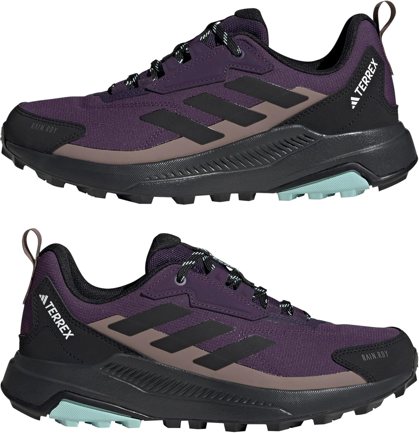 image:imageAdidas Womens Terrex Anylander HikingAurora PlumBlackTrace Brown
