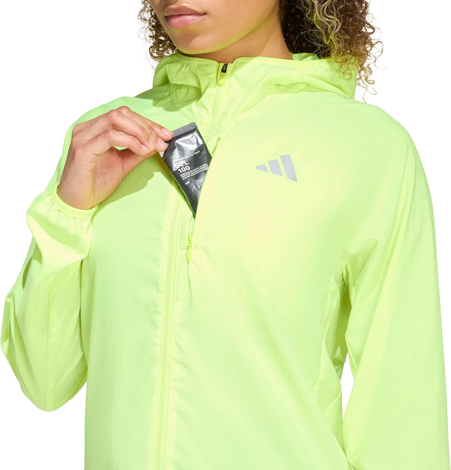 image:imageadidas Adi365 Essentials Running JacketSolar Yellow