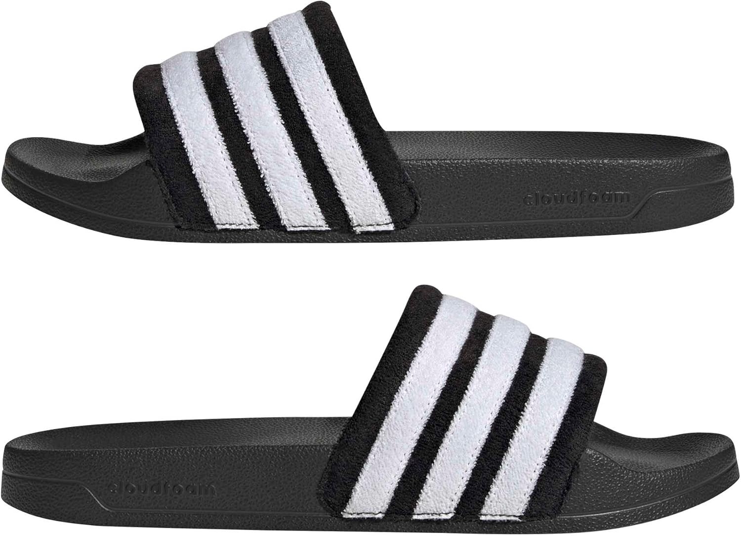 image:imageadidas Adilette Noshower SlidesBlackWhiteWhite