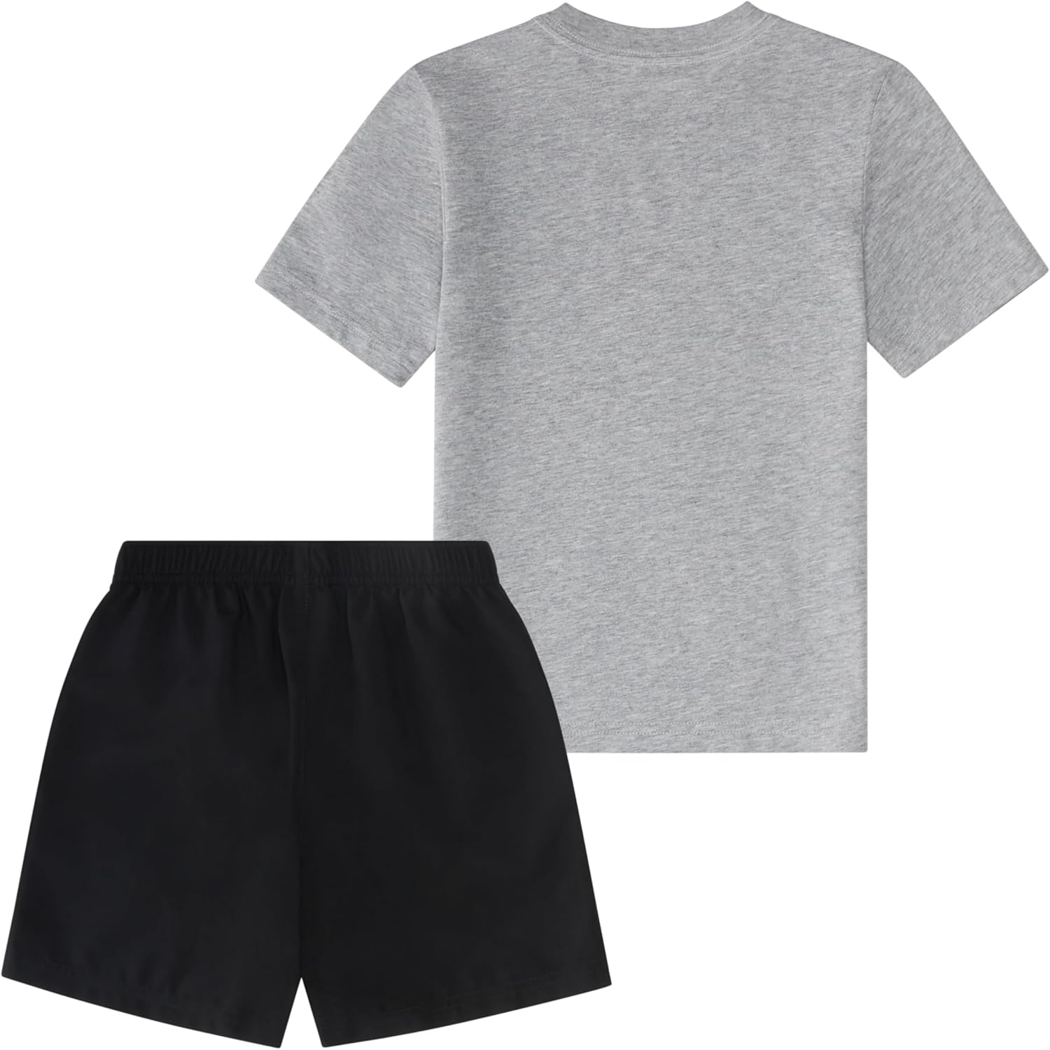 image:imageadidas Baby Boys Twopiece Short Sleeve Printed Graphic Tshirt and Shorts Clothing SetMedium Grey Heather