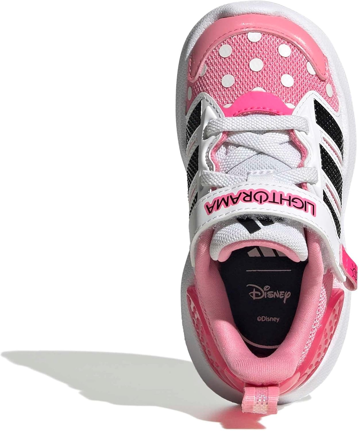 image:imageadidas Baby Lightorama ShoeBliss PinkBlackLucid PinkMinnie Mouse
