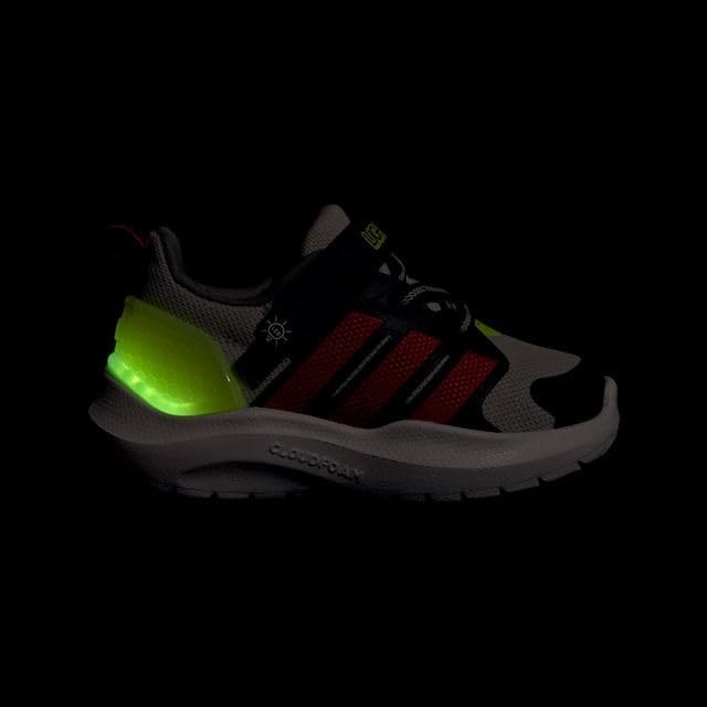 image:imageadidas Baby Lightorama ShoeGreyLucid RedLucid Lemon