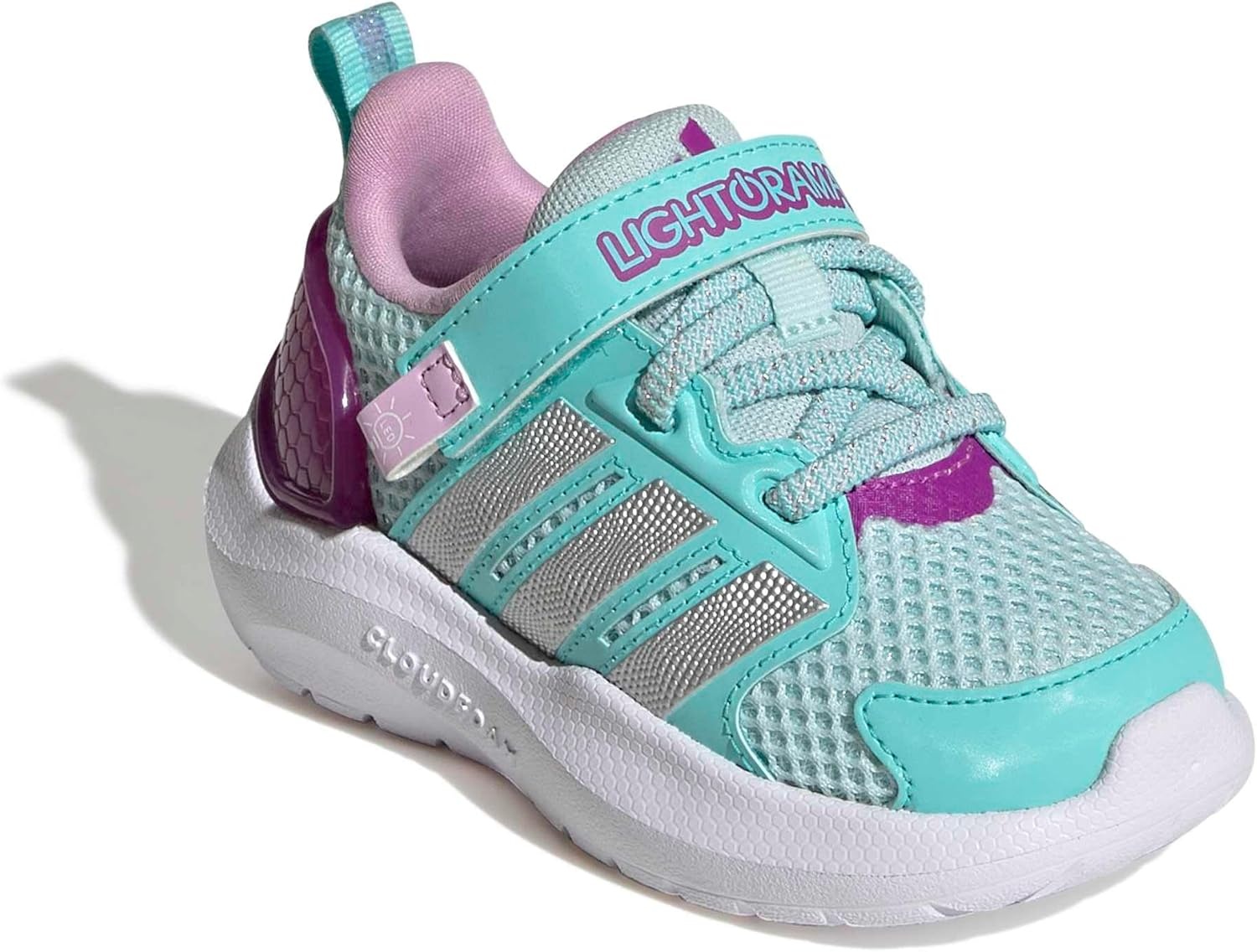 image:imageadidas Baby Lightorama ShoeHalo MintSilver MetallicFlash Aqua