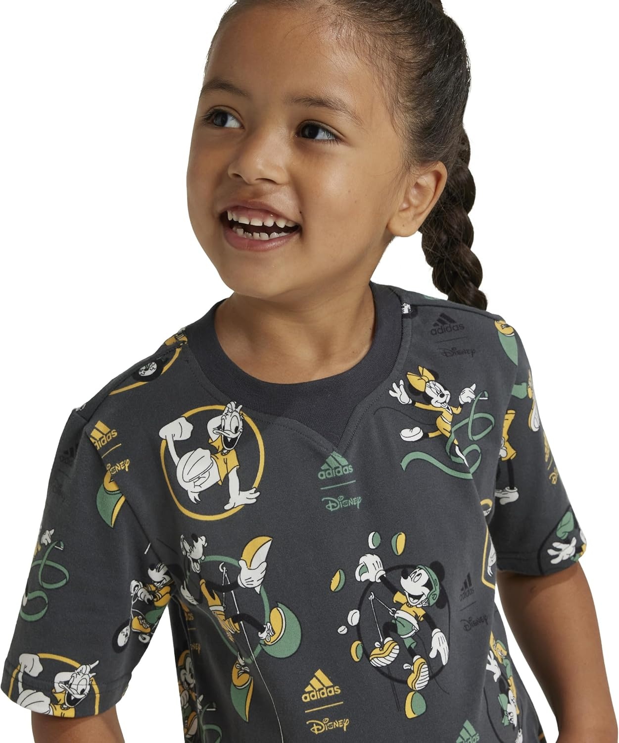image:imageadidas Boys Disney Mickey Mouse TShirt SetCarbonMulticolor