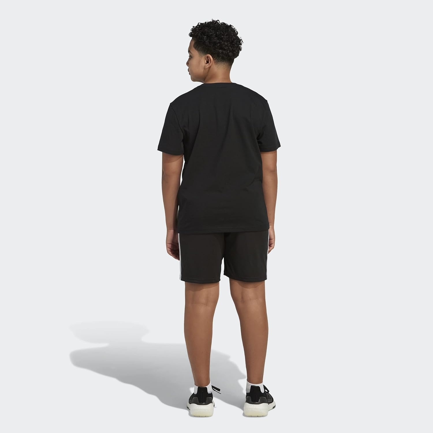 image:imageadidas Boys Stay Dry Climalite Short Sleeve TShirtBlack