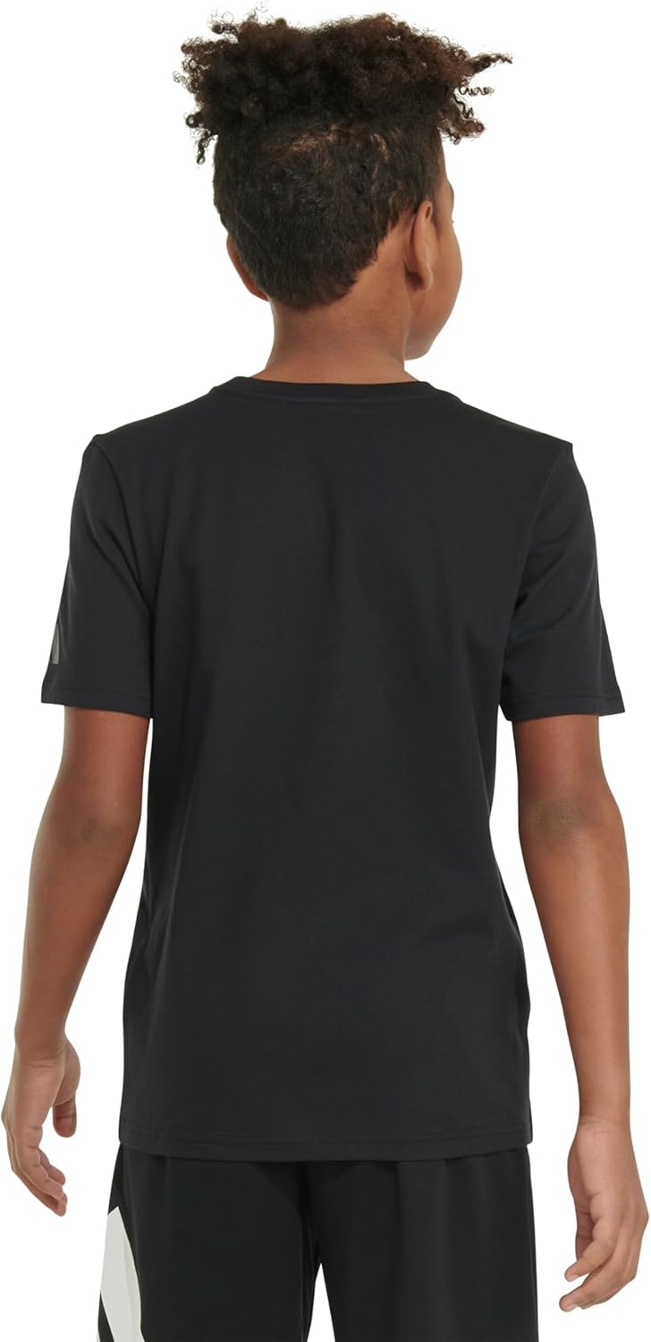 image:imageadidas Boys Stay Dry Climalite Short Sleeve TShirtNew Black Football