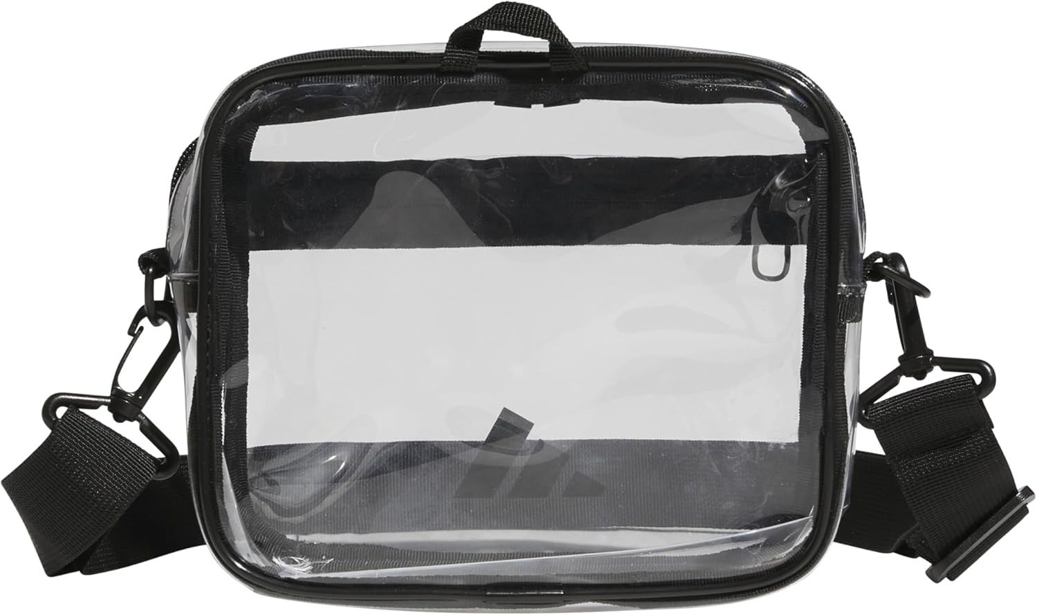 image:imageadidas Clear Stadium Bag Small Transparent Crossbody 4LClearBlack