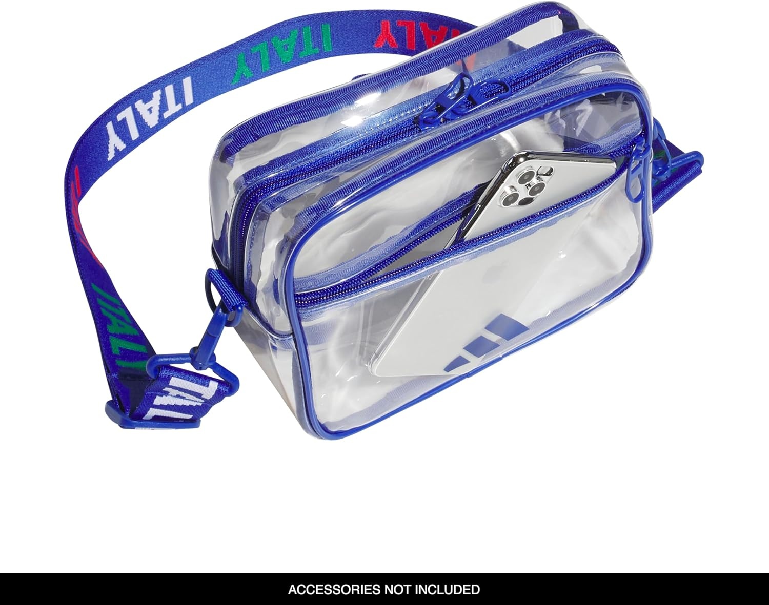 image:imageadidas Clear Stadium Bag Small Transparent Crossbody 4LItaly