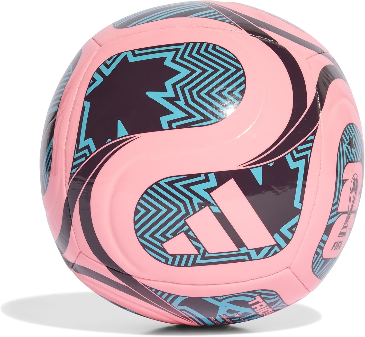 image:imageadidas FIFA World Cup 26 Trionda Host Nation League Soccer BallBeam PinkNoble RedBlue