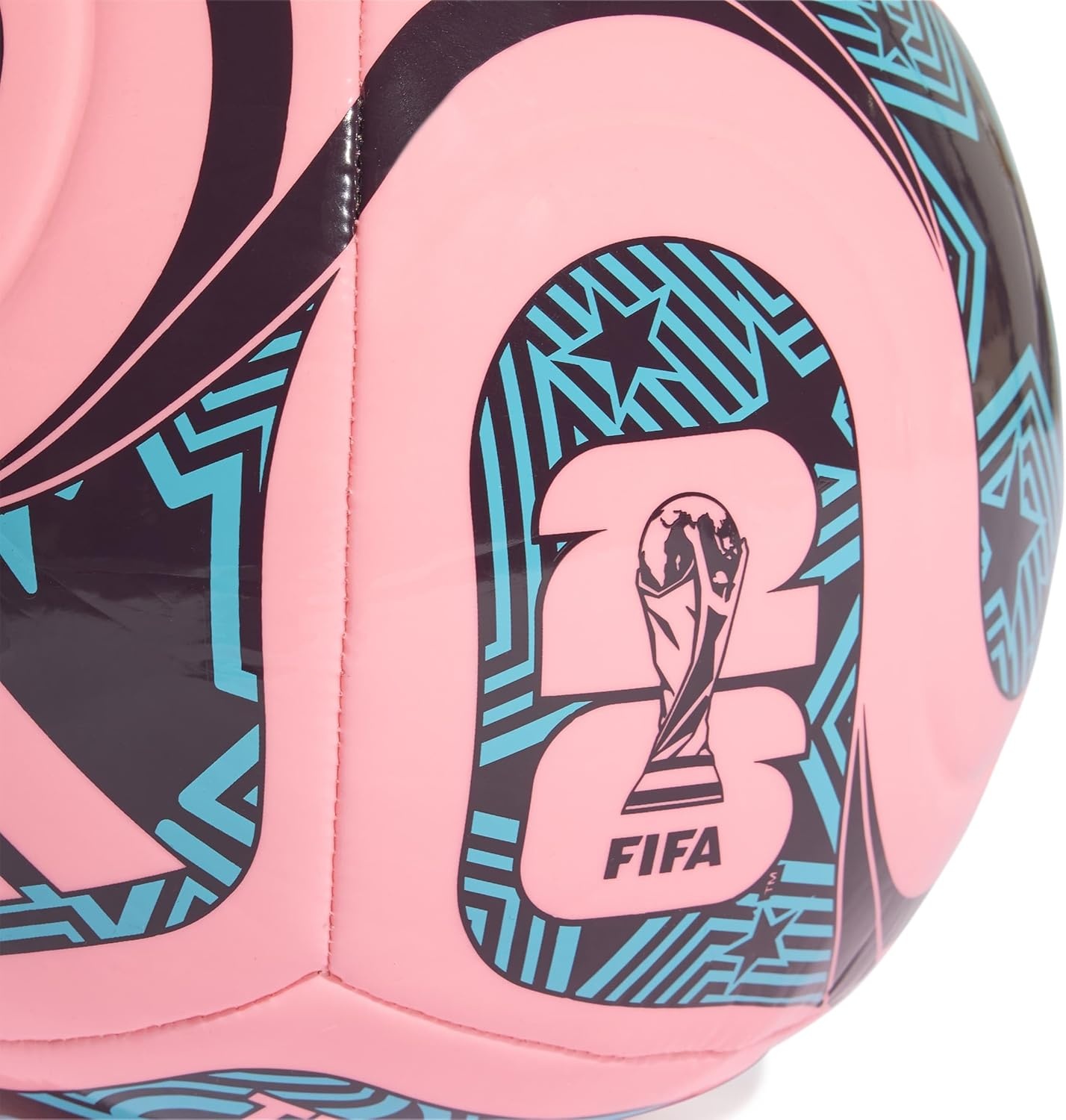 image:imageadidas FIFA World Cup 26 Trionda Host Nation League Soccer BallBeam PinkNoble RedBlue