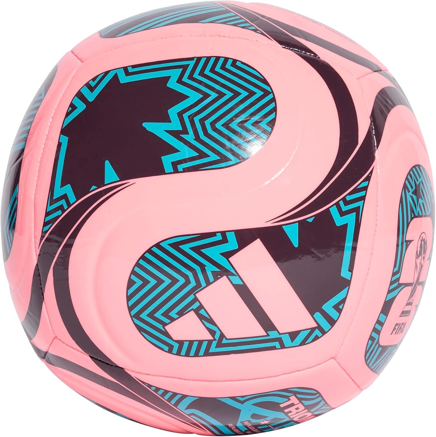 image:imageadidas FIFA World Cup 26 Trionda Host Nation League Soccer BallBeam PinkNoble RedBlue Club