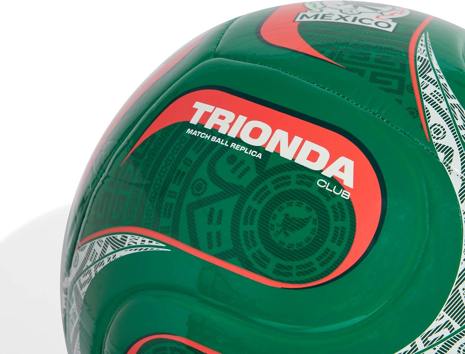 image:imageadidas FIFA World Cup 26 Trionda Host Nation League Soccer BallBold GreenTeam Dark GreenAurora IvyMexico