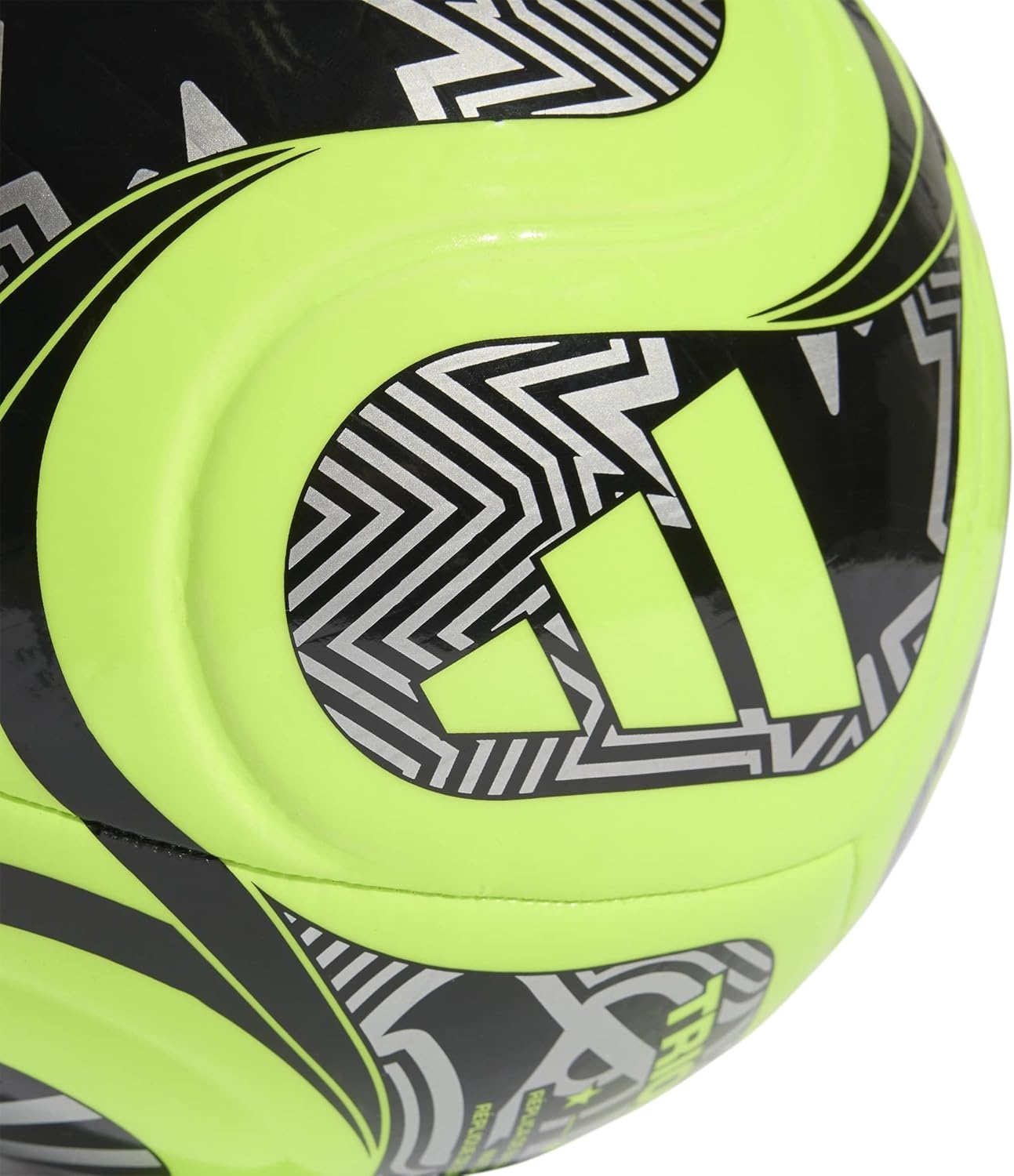 image:imageadidas FIFA World Cup 26 Trionda Host Nation League Soccer BallLucid LemonBlackSilver Metallic