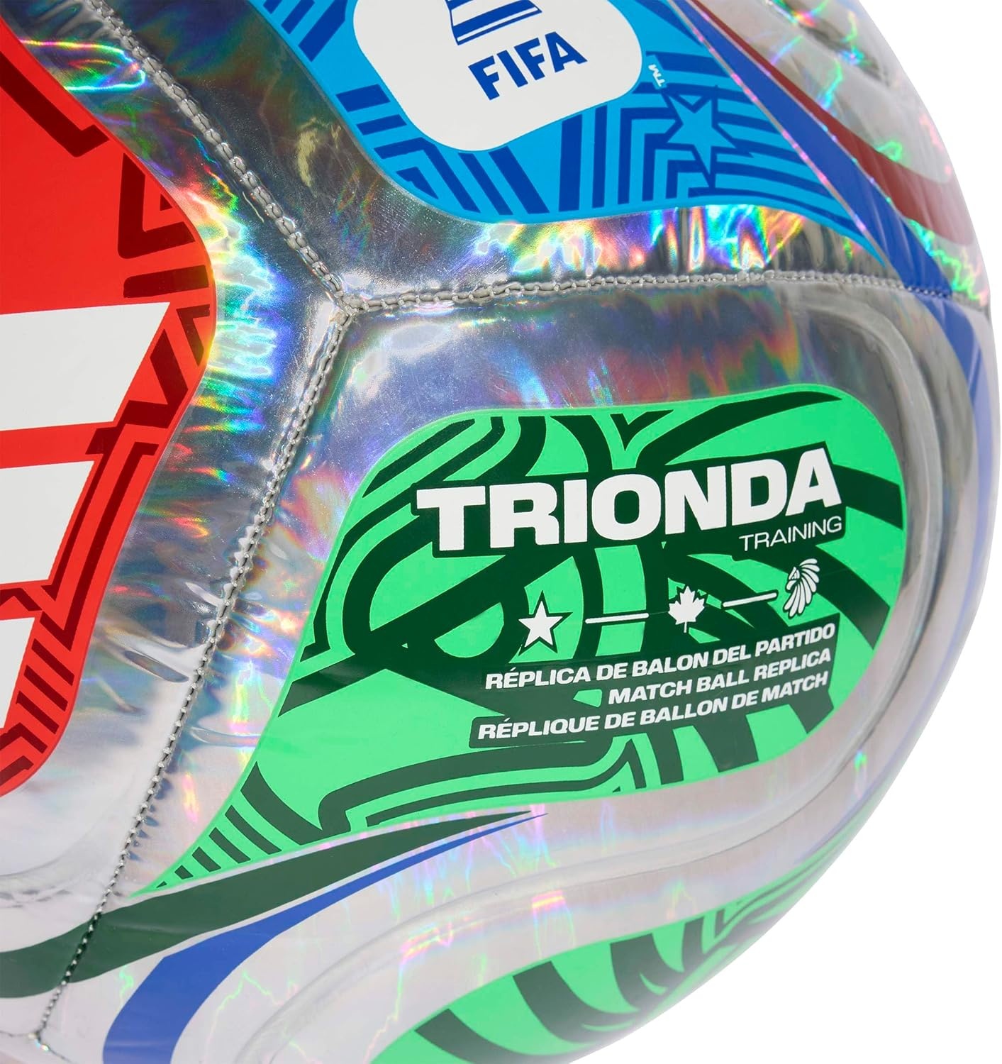 image:imageadidas FIFA World Cup 26 Trionda Host Nation League Soccer BallMulticolorWhiteTeam Royal BlueSolar Blue Foil