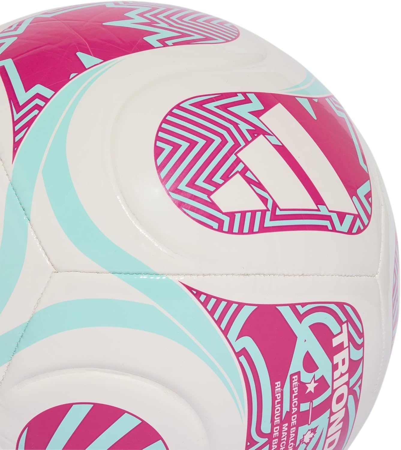 image:imageadidas FIFA World Cup 26 Trionda Host Nation League Soccer BallWhiteFlash AquaShock Pink Club
