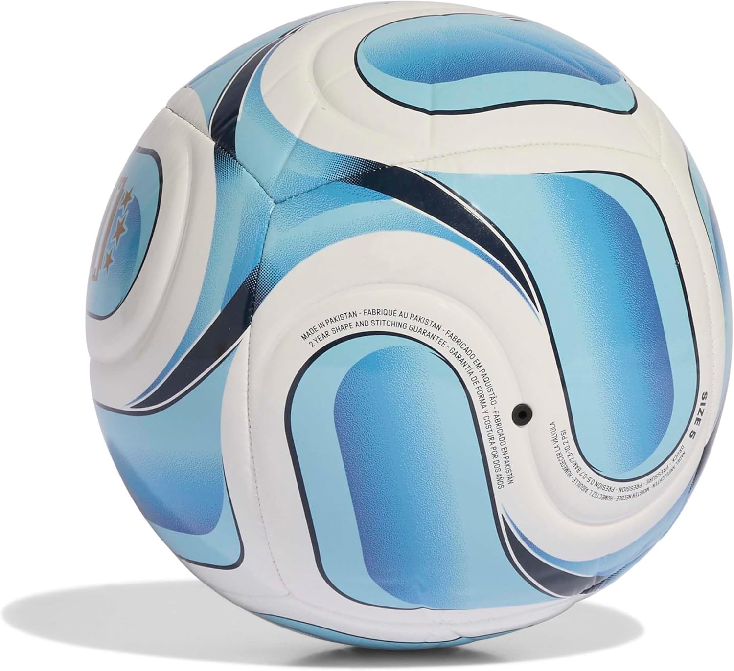 image:imageadidas FIFA World Cup 26 Trionda Host Nation League Soccer BallWhiteIcey BlueLight BlueArgentina