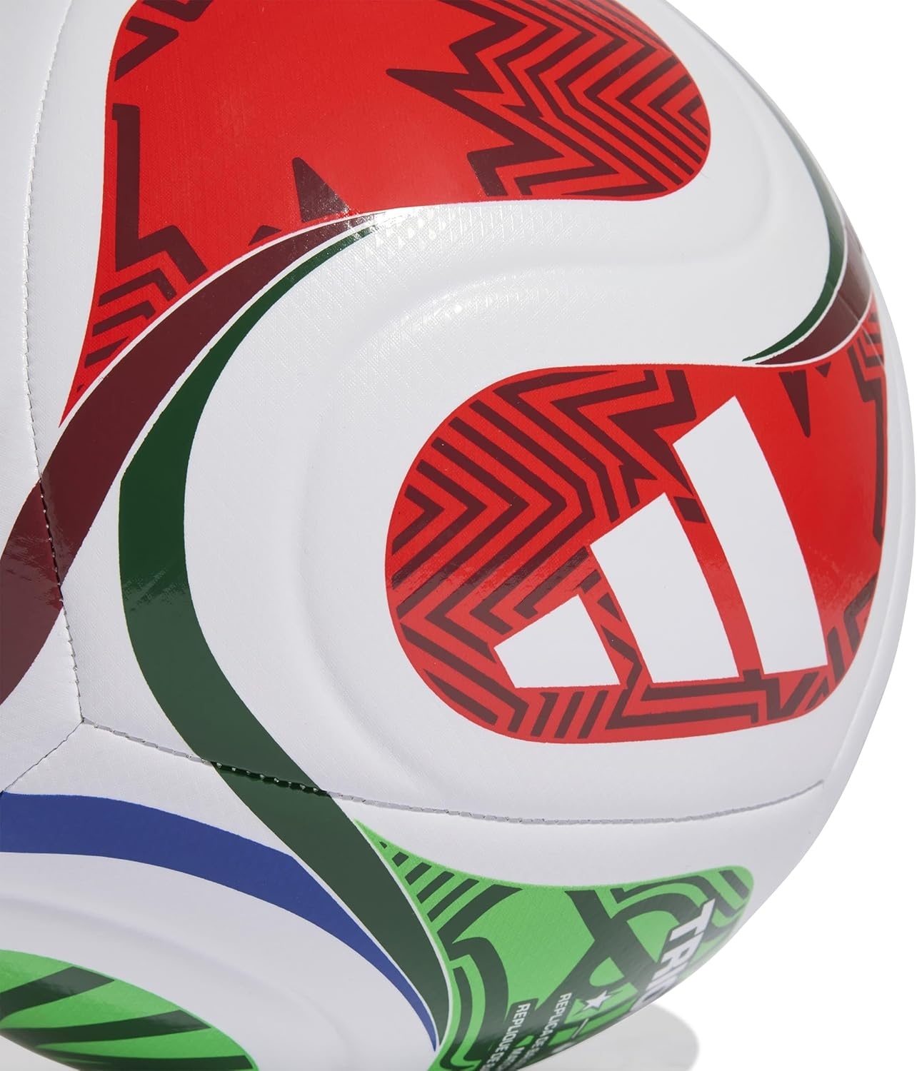 image:imageadidas FIFA World Cup 26 Trionda Host Nation League Soccer BallWhiteTeam Royal BlueSolar BluePower Red Training
