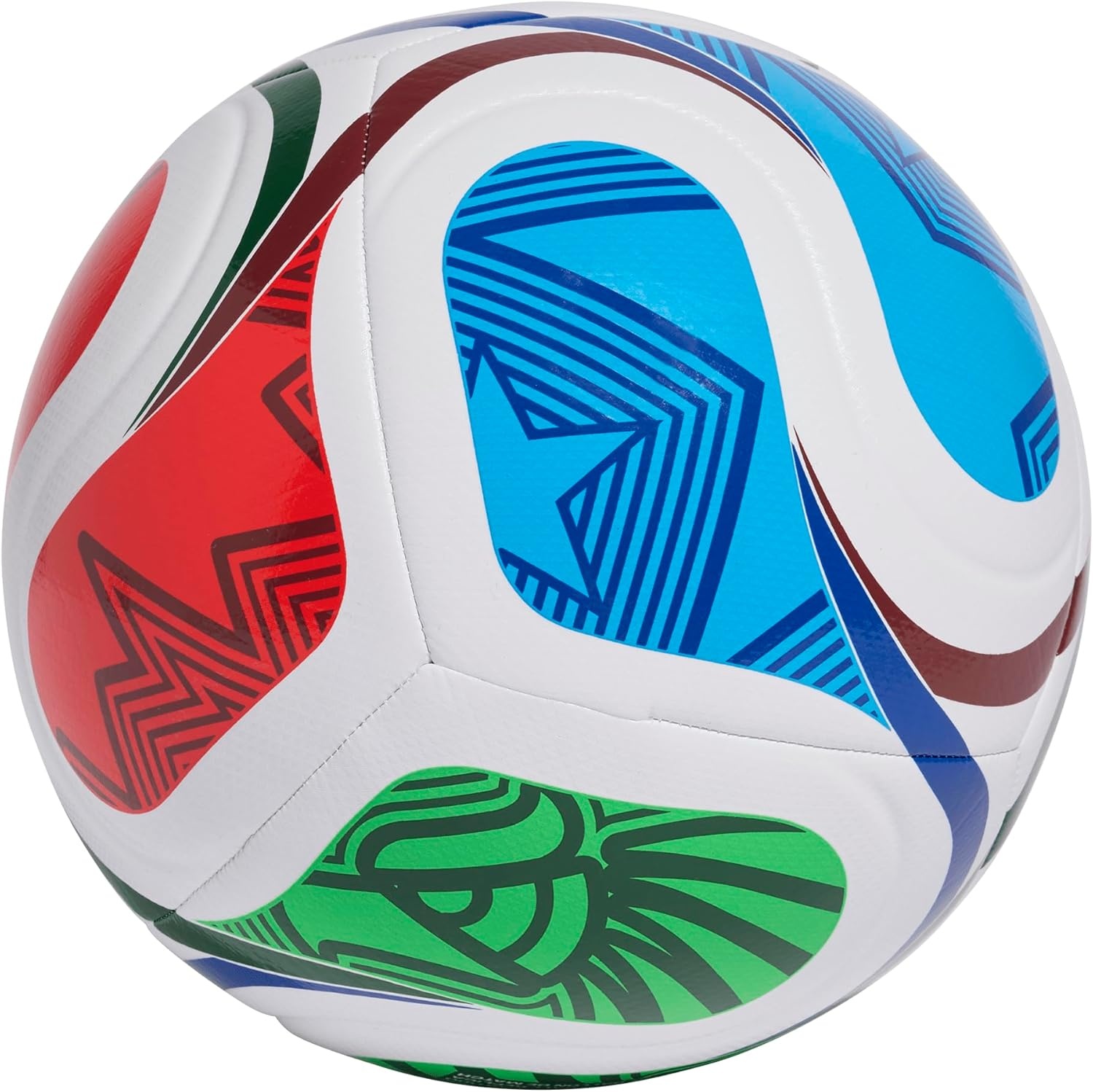 image:imageadidas FIFA World Cup 26 Trionda Host Nation League Soccer BallWhiteTeam Royal BlueSolar BluePower Red Training