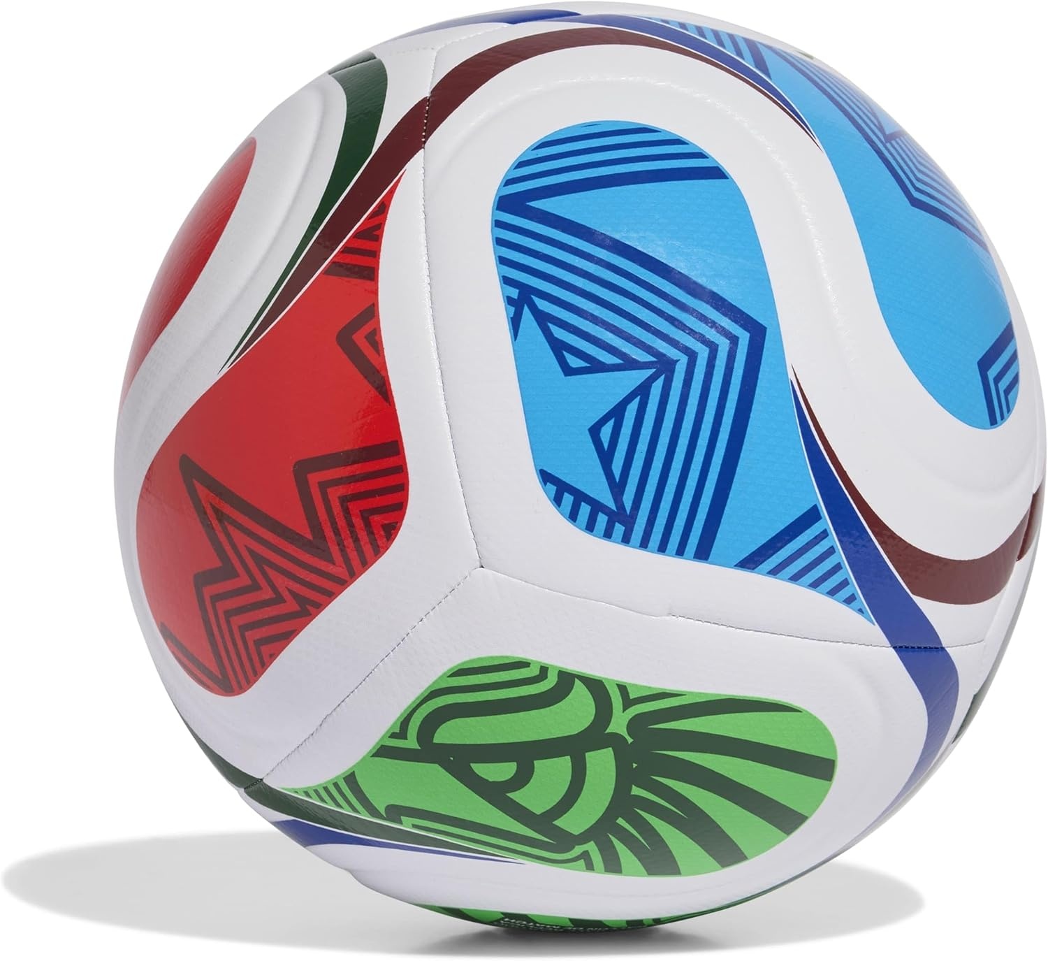 image:imageadidas FIFA World Cup 26 Trionda Host Nation League Soccer BallWhiteTeam Royal BlueSolar BluePower Red Training