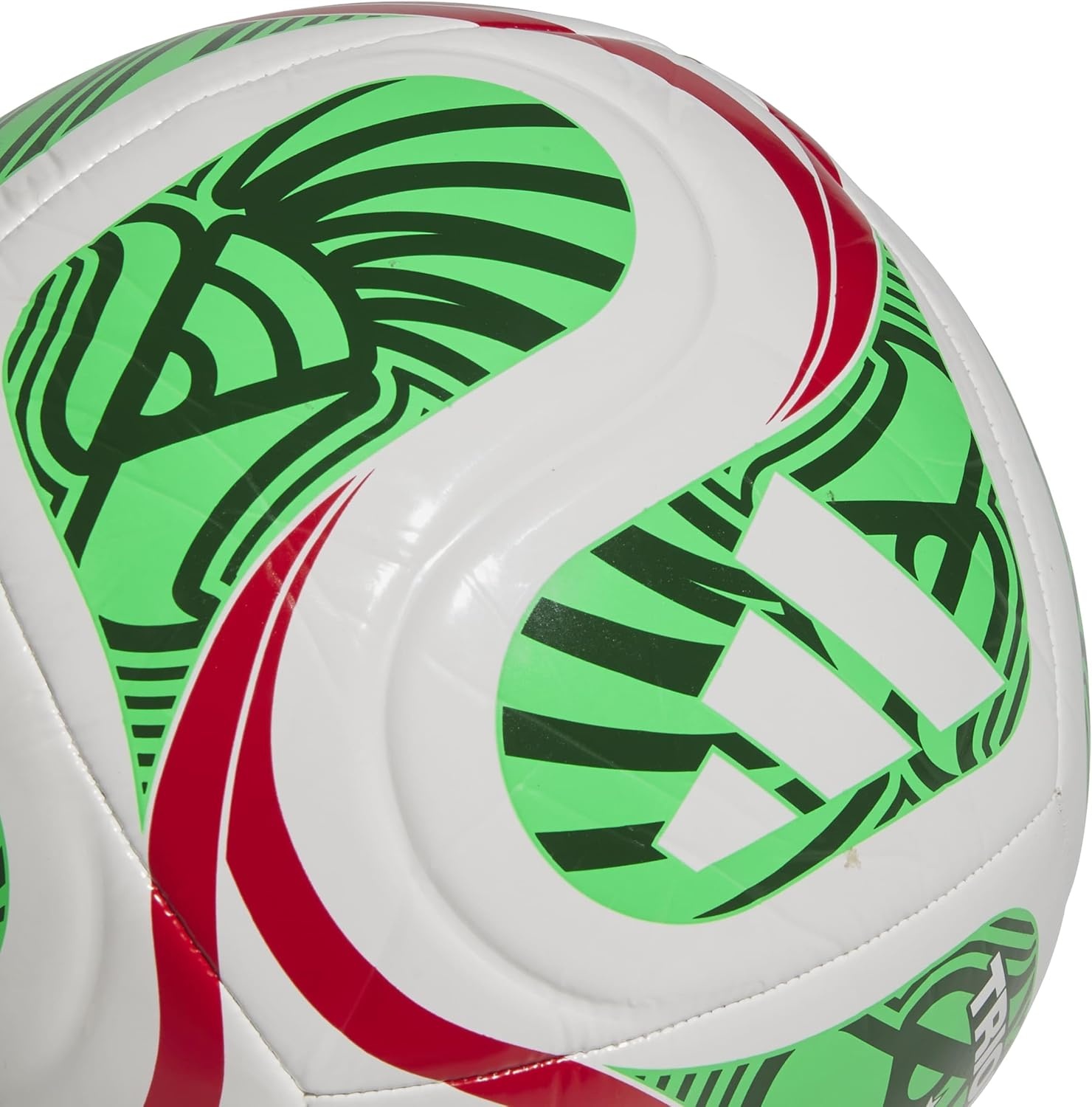 image:imageadidas FIFA World Cup 26 Trionda Host Nation League Soccer BallWhiteVivid RedAmazon GreenFlash LimeMexico