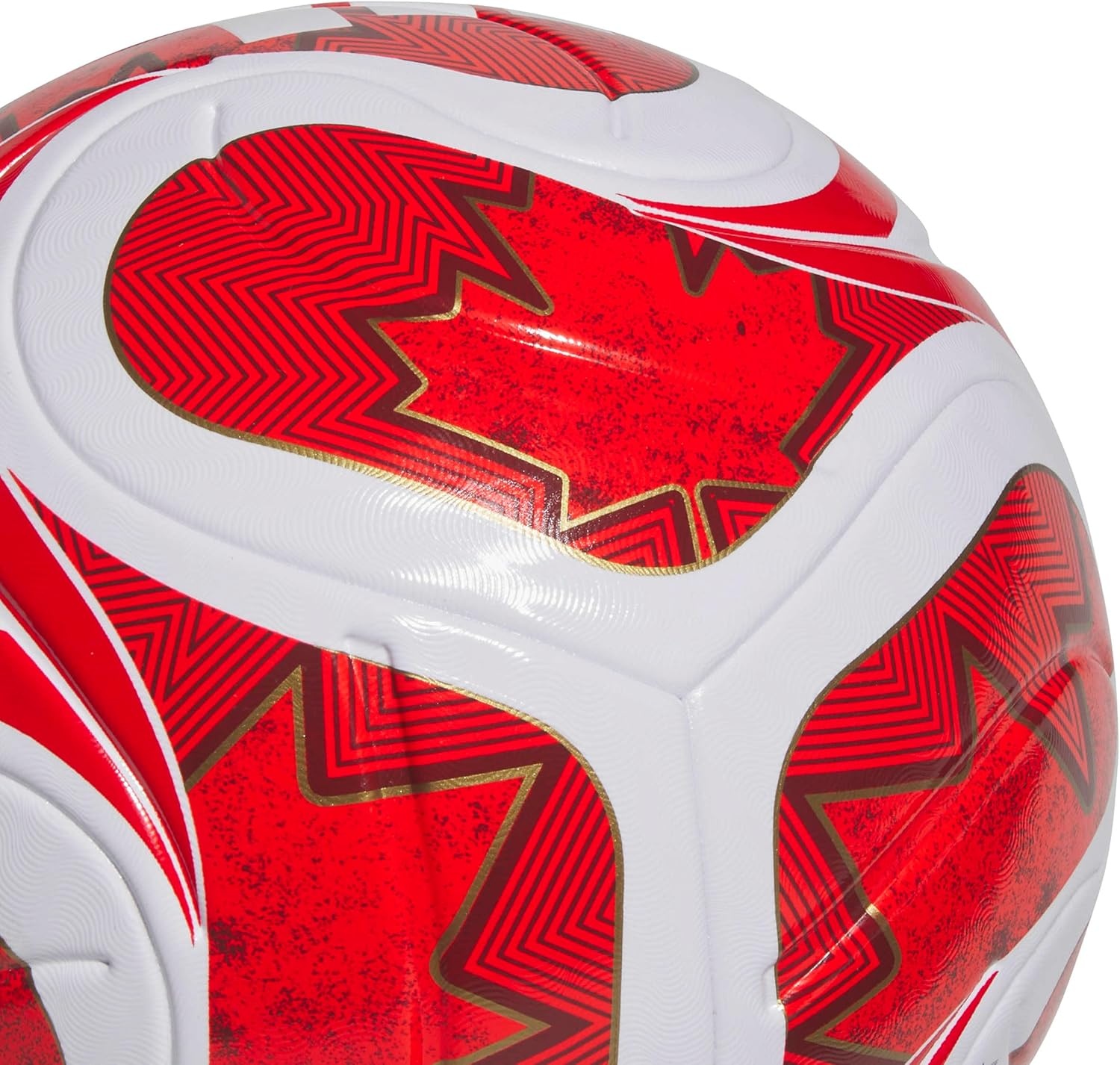 image:imageadidas FIFA World Cup 26 Trionda Host Nation League Soccer BallWhiteVivid RedPower RedRedCanada