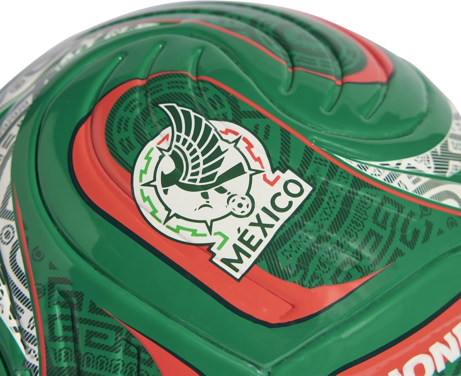 image:imageadidas FIFA World Cup 26 Trionda Mini Soccer BallBold GreenTeam Dark GreenAurora IvyMexico