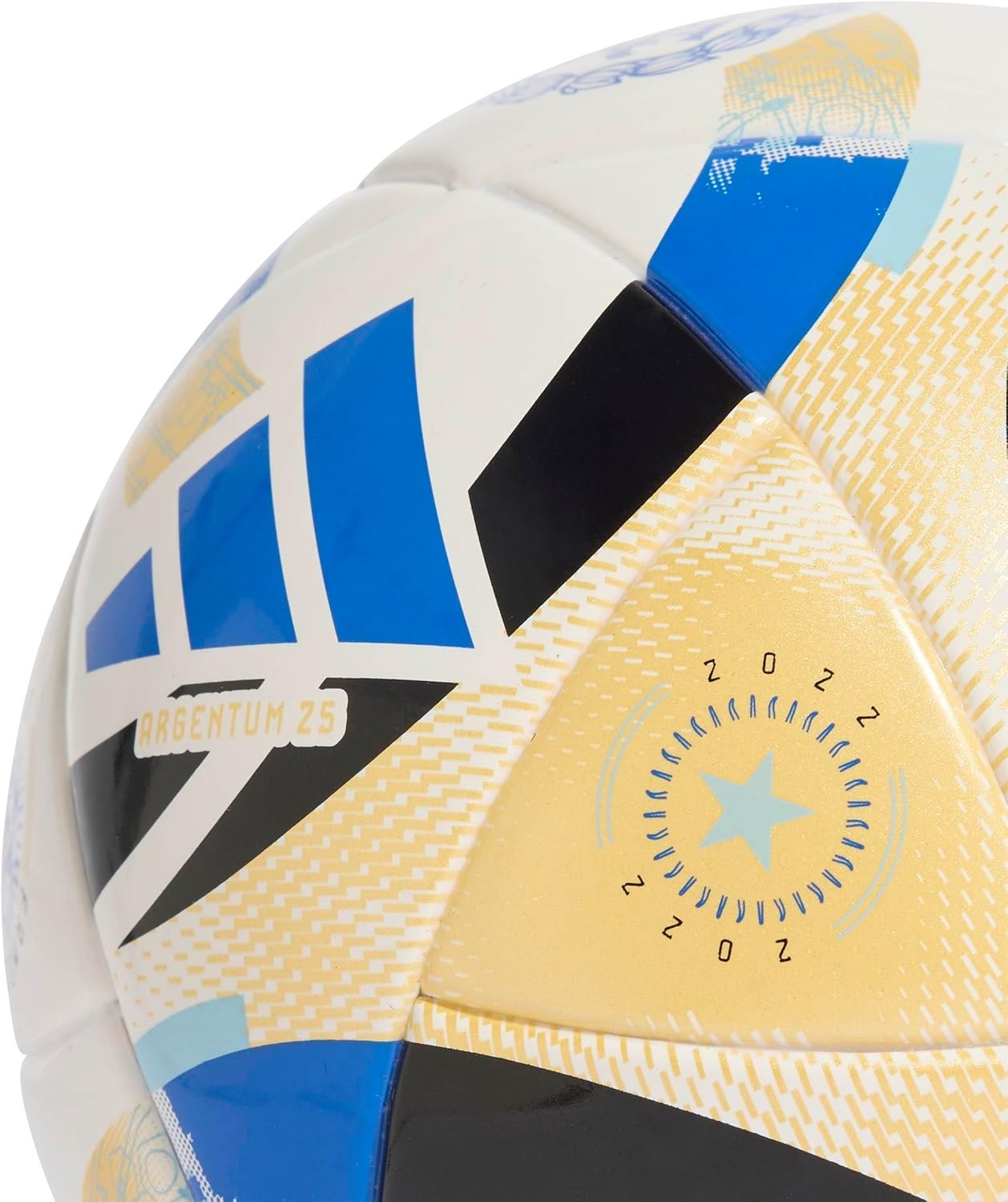 image:imageadidas FIFA World Cup 26 Trionda Mini Soccer BallWhiteIcey BlueGlory BlueBlackArgentina 25