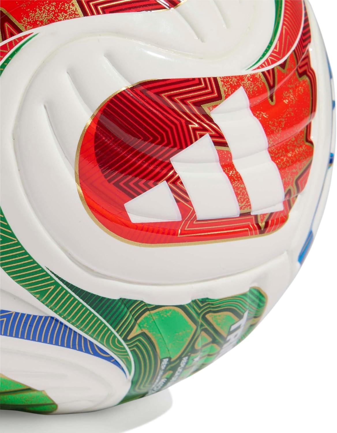 image:imageadidas FIFA World Cup 26 Trionda Mini Soccer BallWhiteTeam Royal BlueSolar BluePower RedTrionda