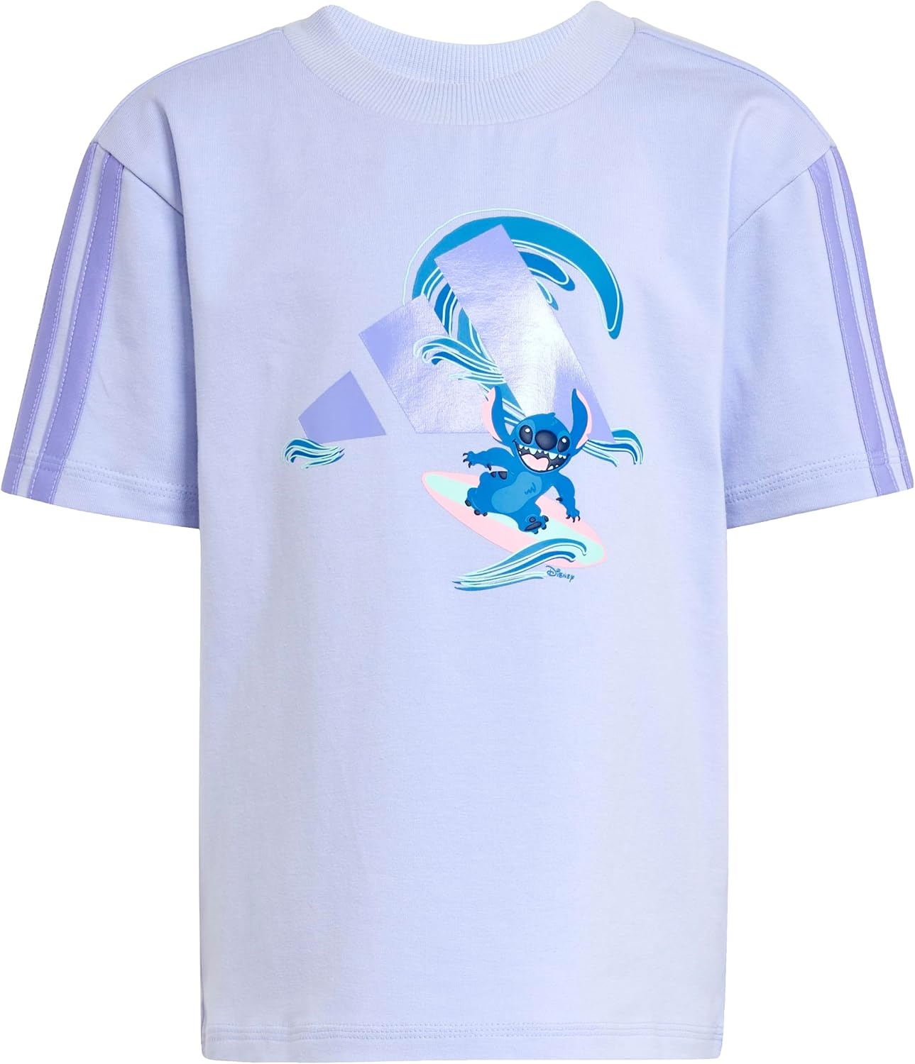 image:imageadidas Kids Disney Lilo and Stitch Tshirt SetViolet ToneLight Purple