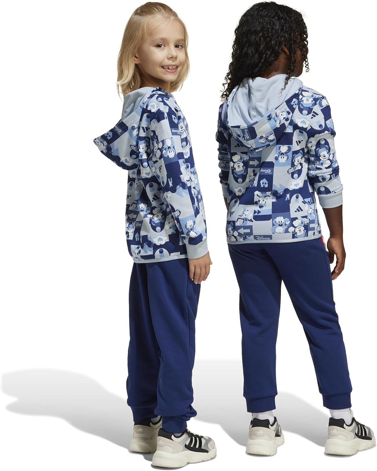 image:imageadidas Kids Disney Mickey Mouse Jogger SetWonder Blue MelangeMulticolor