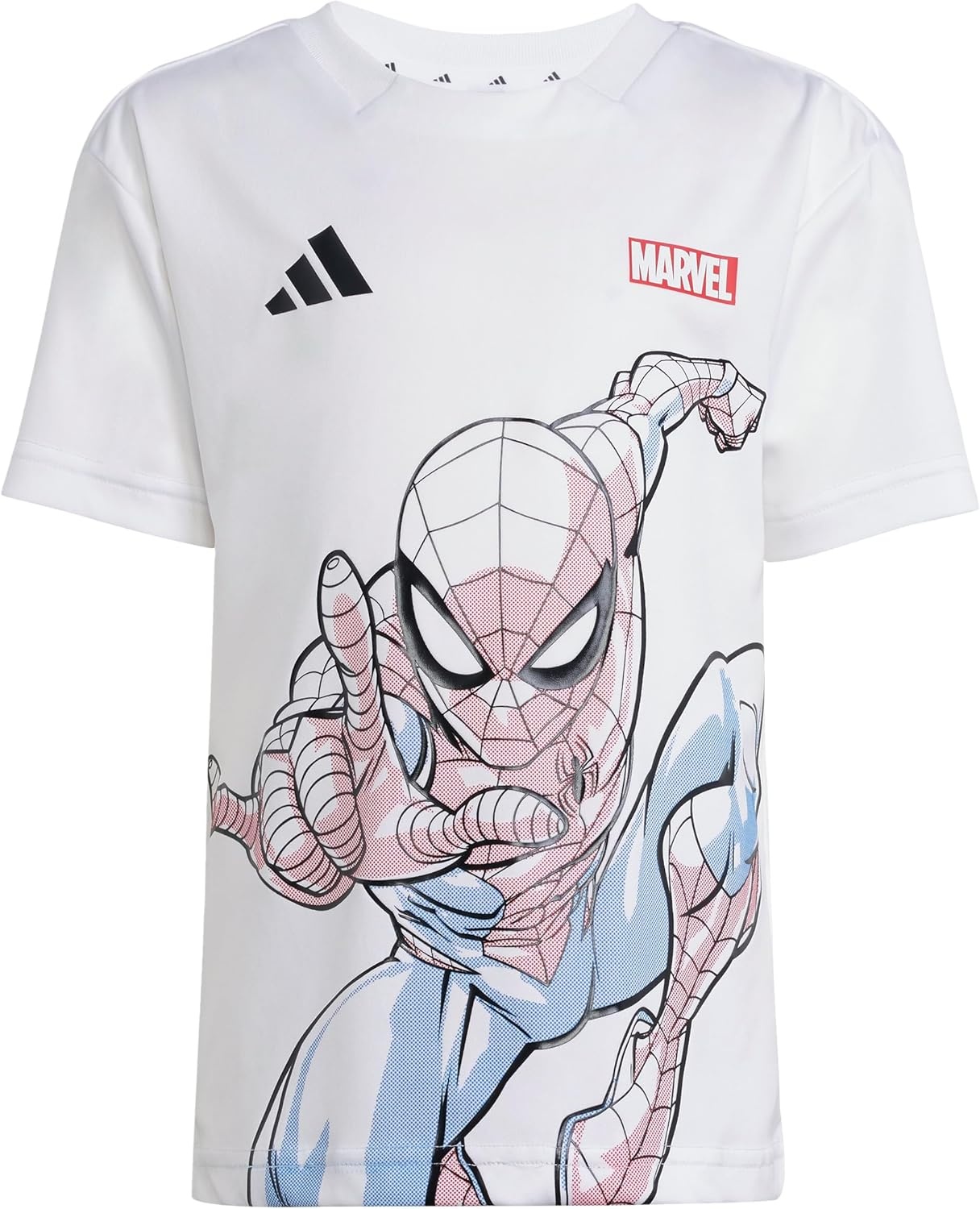 image:imageadidas Kids Marvel SpiderMan TShirt SetSpidermanWhiteBlack