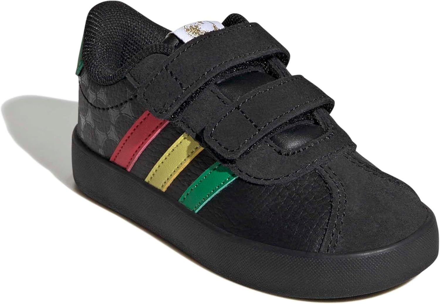 image:imageadidas Kids VL Court 30 SneakersBlackGreenPure Ruby