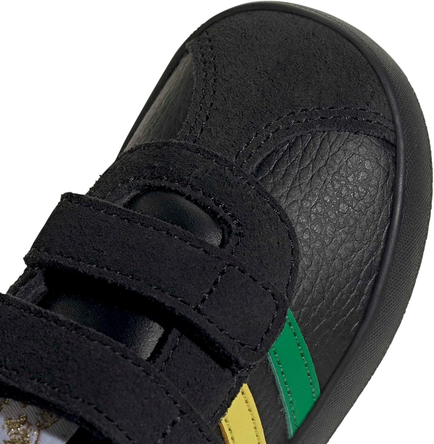 image:imageadidas Kids VL Court 30 SneakersBlackGreenPure Ruby