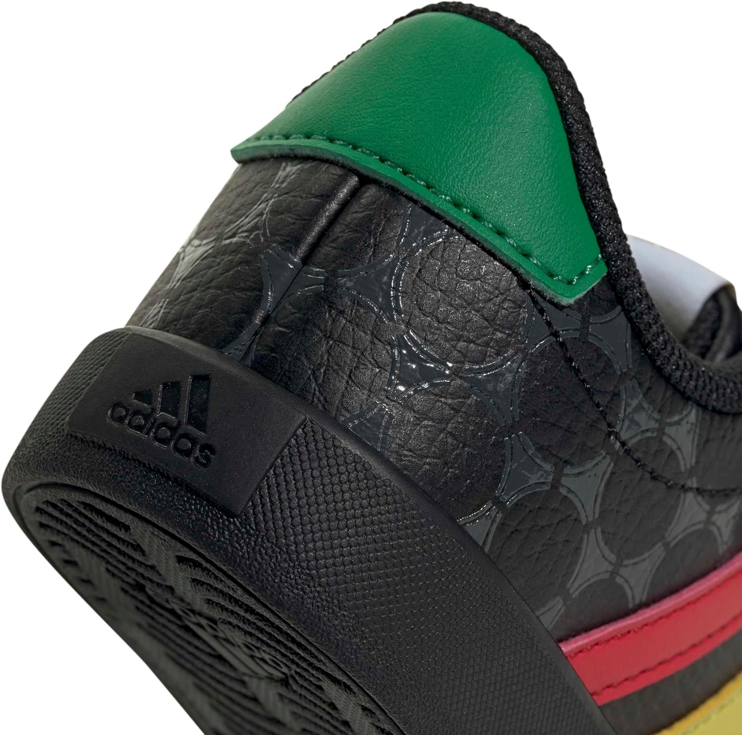image:imageadidas Kids VL Court 30 SneakersBlackGreenPure Ruby