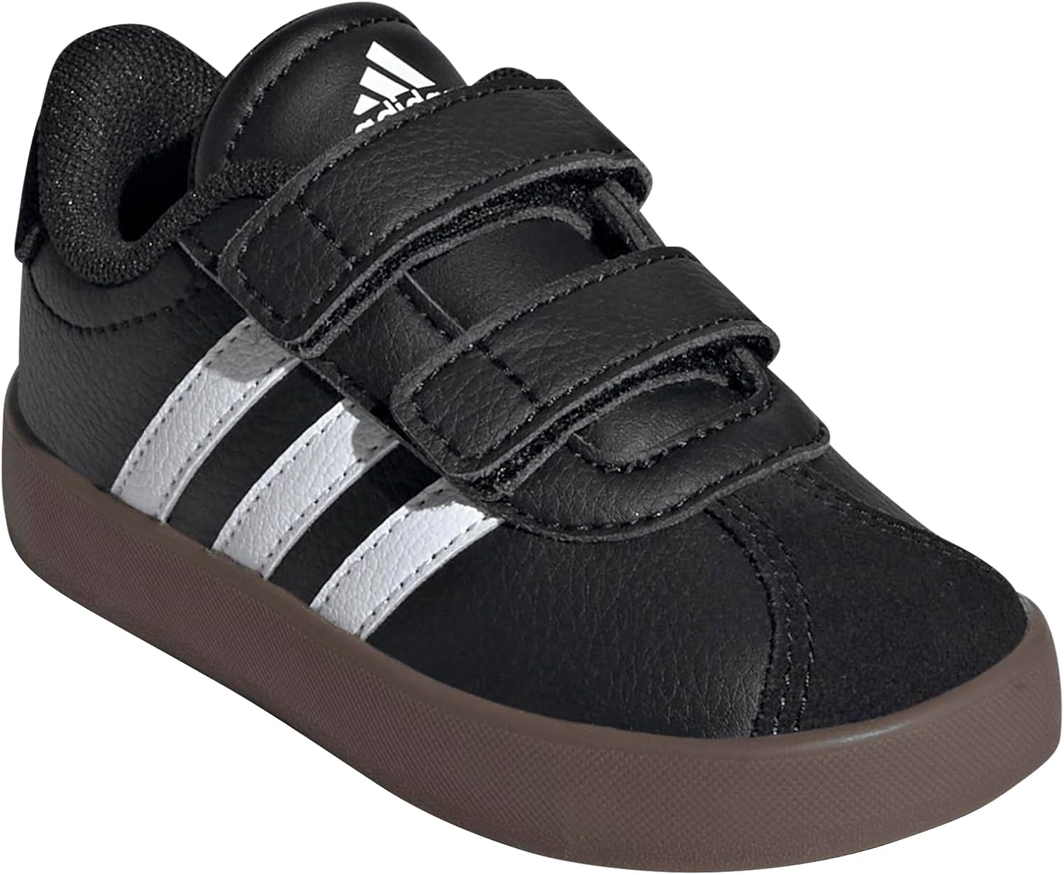 image:imageadidas Kids VL Court 30 SneakersBlackWhiteGum