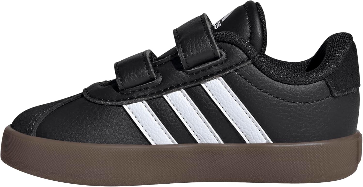 image:imageadidas Kids VL Court 30 SneakersBlackWhiteGum