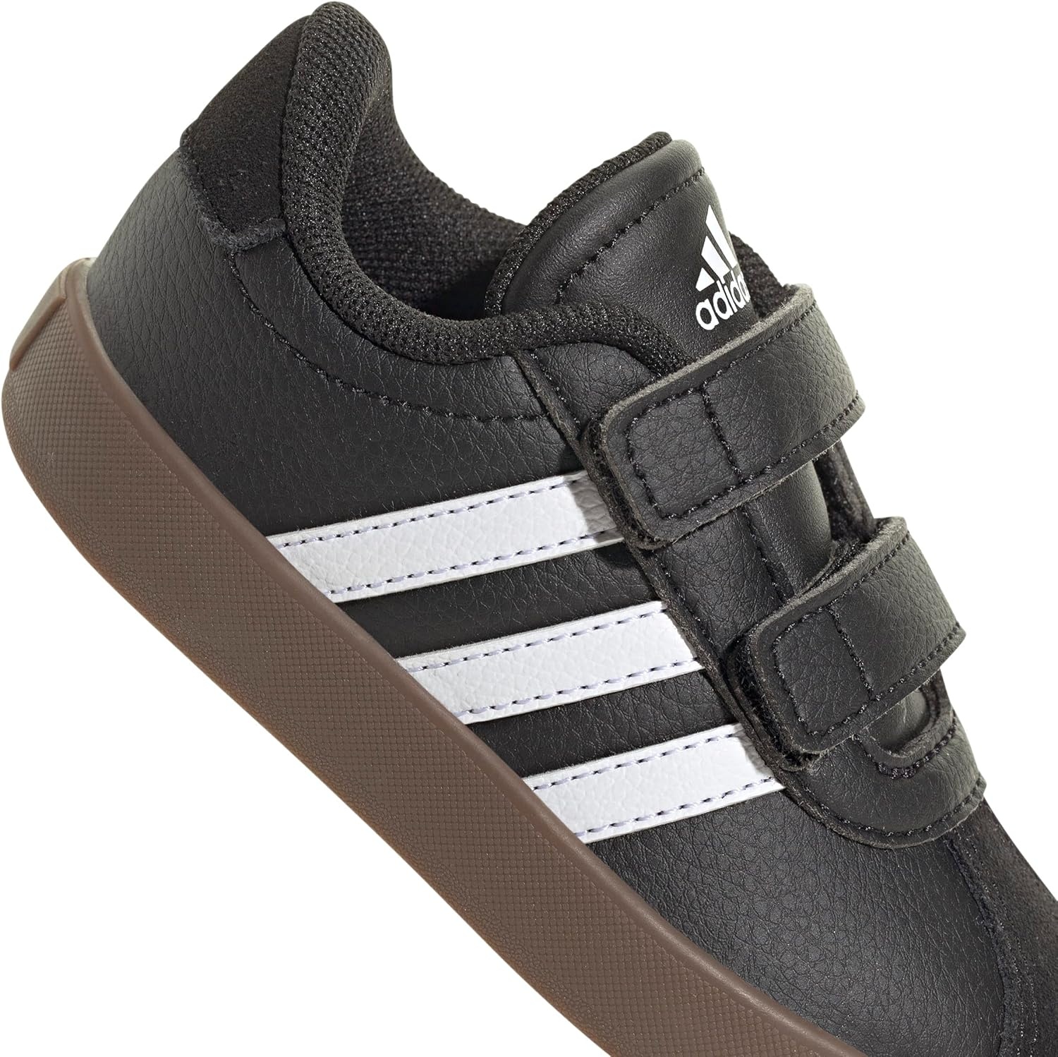 image:imageadidas Kids VL Court 30 SneakersBlackWhiteGum