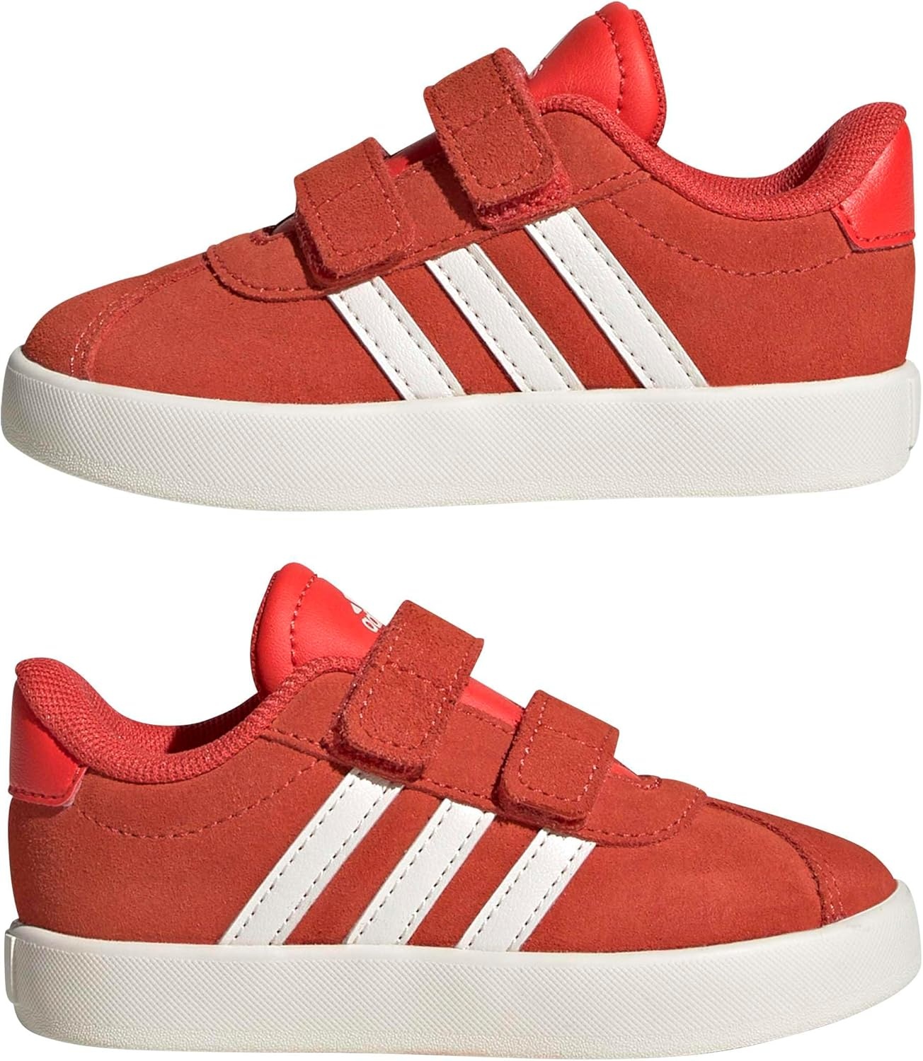 image:imageadidas Kids VL Court 30 SneakersBright RedWhiteOff White