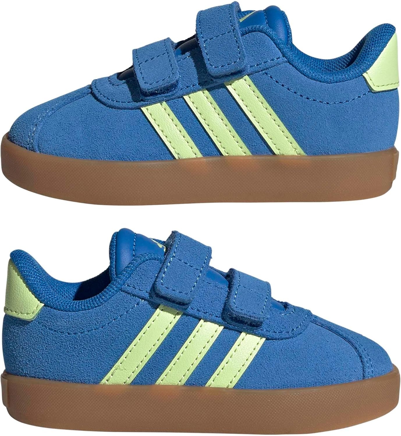 image:imageadidas Kids VL Court 30 SneakersBright RoyalPulse LimeGum