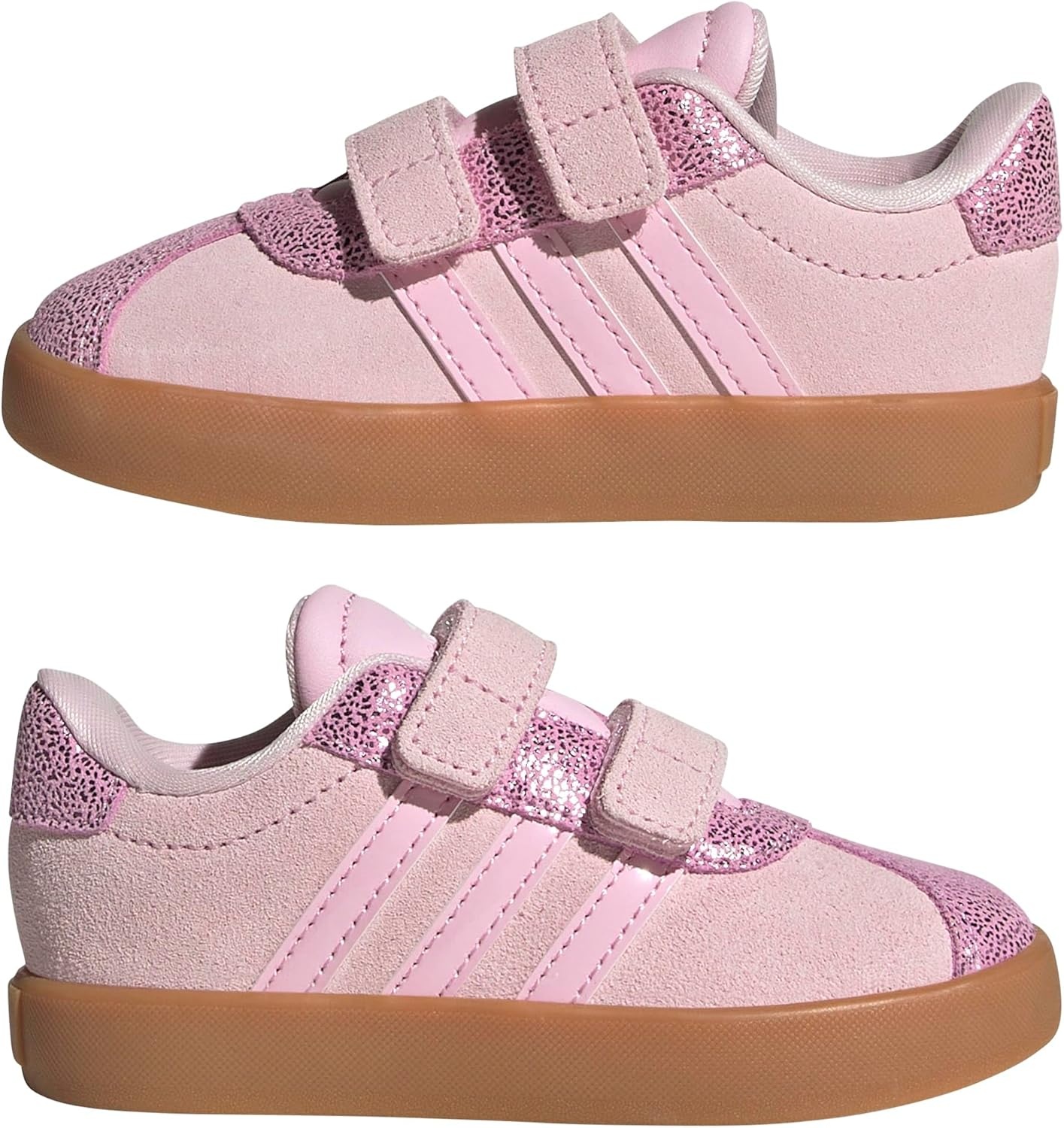image:imageadidas Kids VL Court 30 SneakersClear PinkClear PinkGum