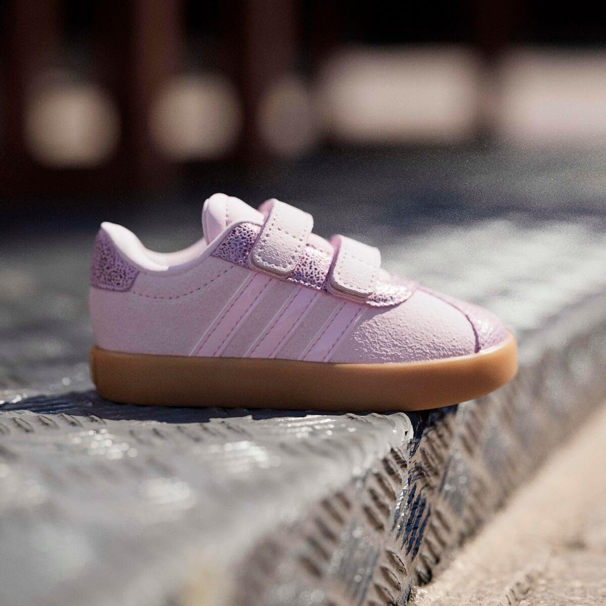 image:imageadidas Kids VL Court 30 SneakersClear PinkClear PinkGum