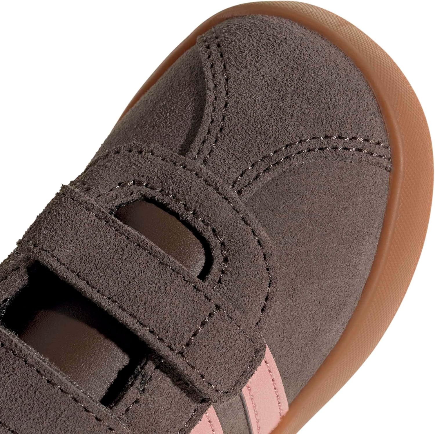 image:imageadidas Kids VL Court 30 SneakersEarth StrataSemi Frozen TurboAmber Gum