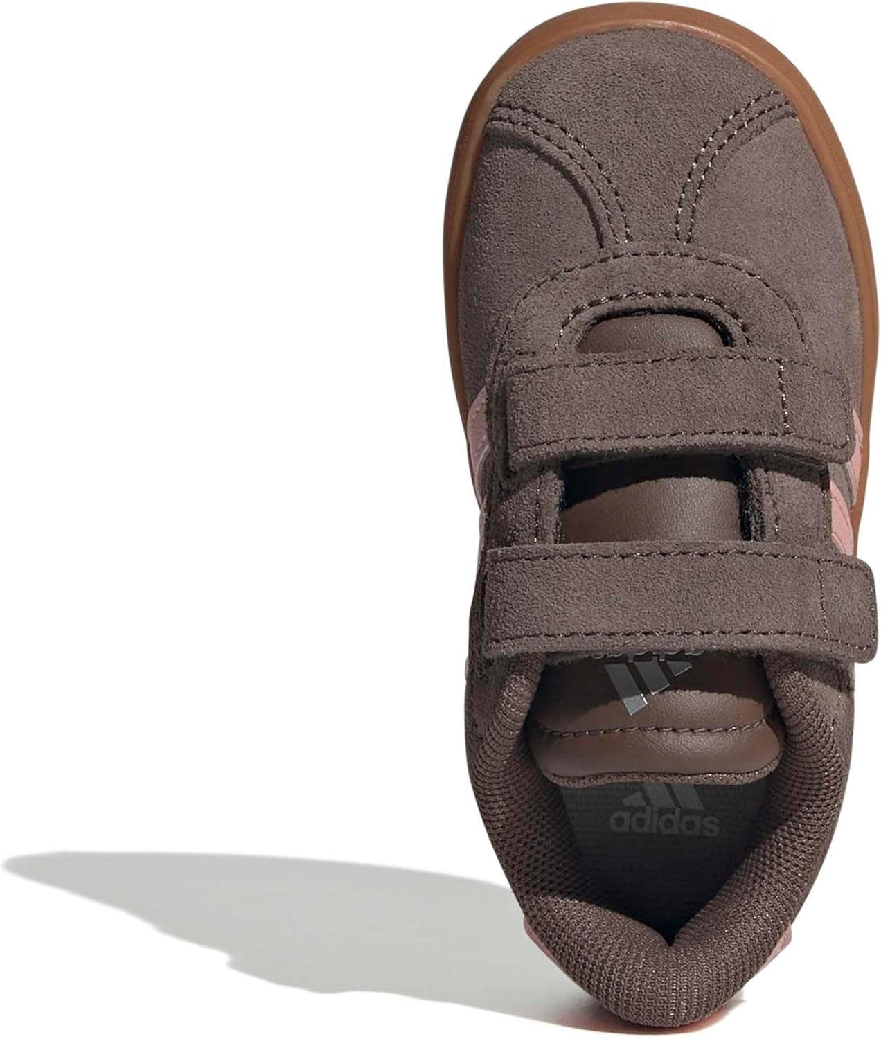 image:imageadidas Kids VL Court 30 SneakersEarth StrataSemi Frozen TurboAmber Gum