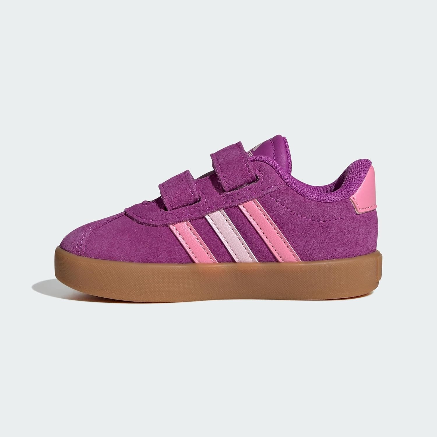image:imageadidas Kids VL Court 30 SneakersFlash Pink Bliss Pink Clear Pink