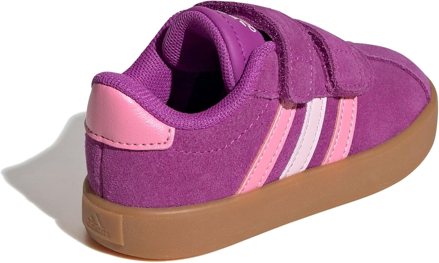 image:imageadidas Kids VL Court 30 SneakersFlash PinkBliss PinkClear Pink