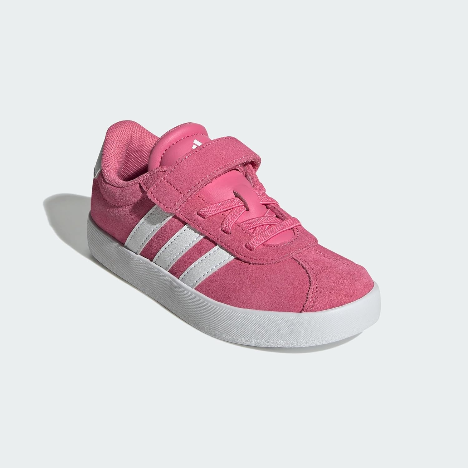 image:imageadidas Kids VL Court 30 SneakersPink Fusion Cloud White Grey Four