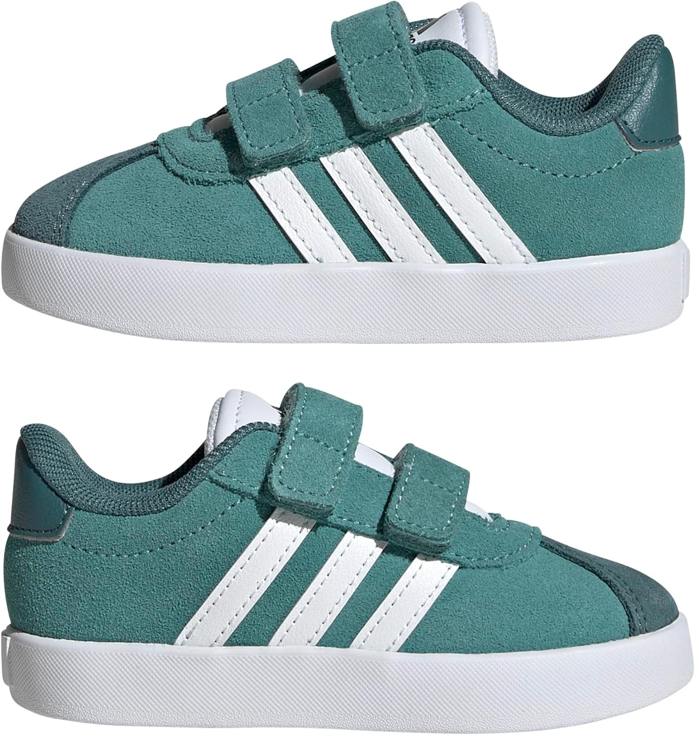 image:imageadidas Kids VL Court 30 SneakersPowder TealWhitePreloved Teal