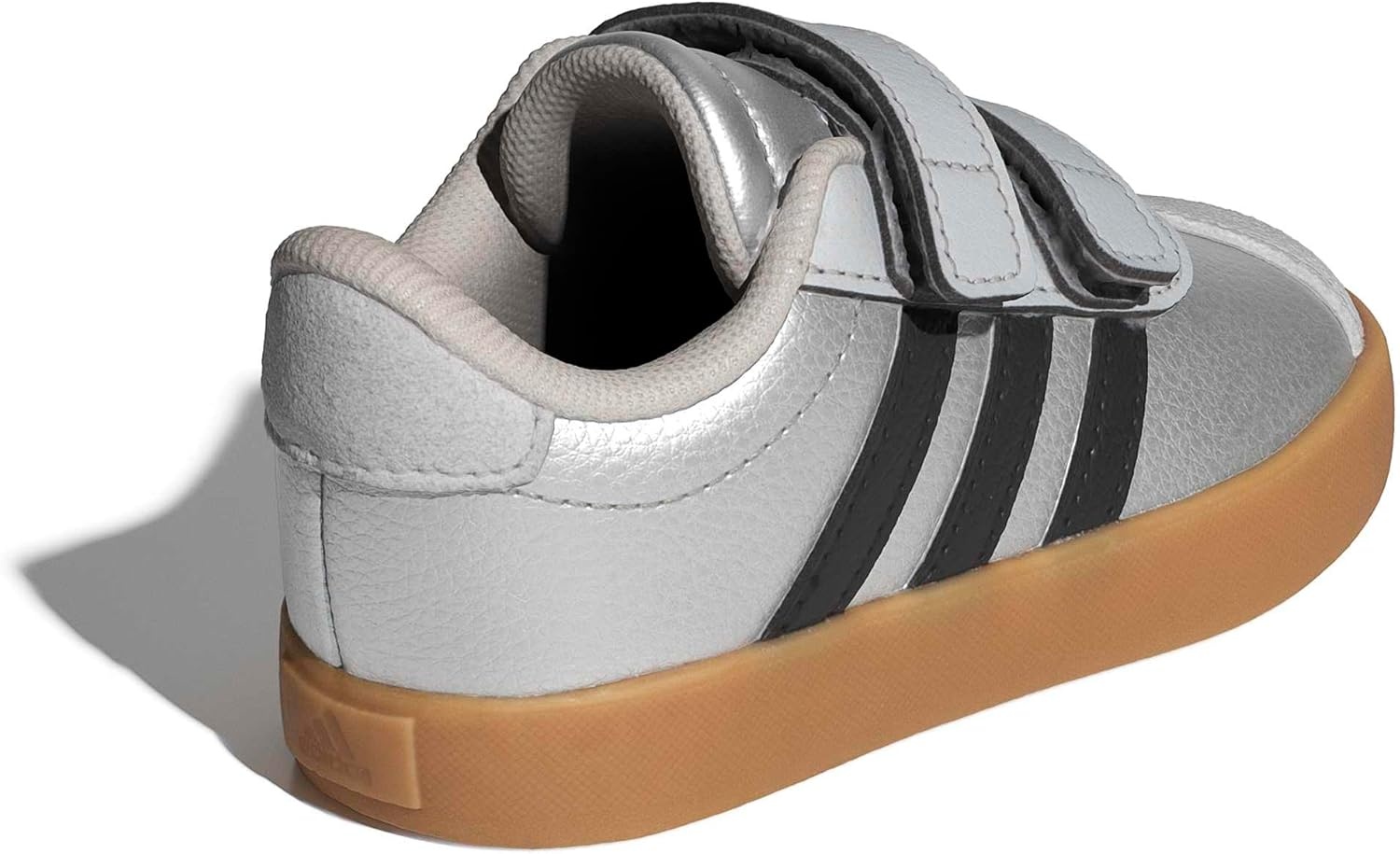 image:imageadidas Kids VL Court 30 SneakersSilver MetallicBlackLgh Solid Grey